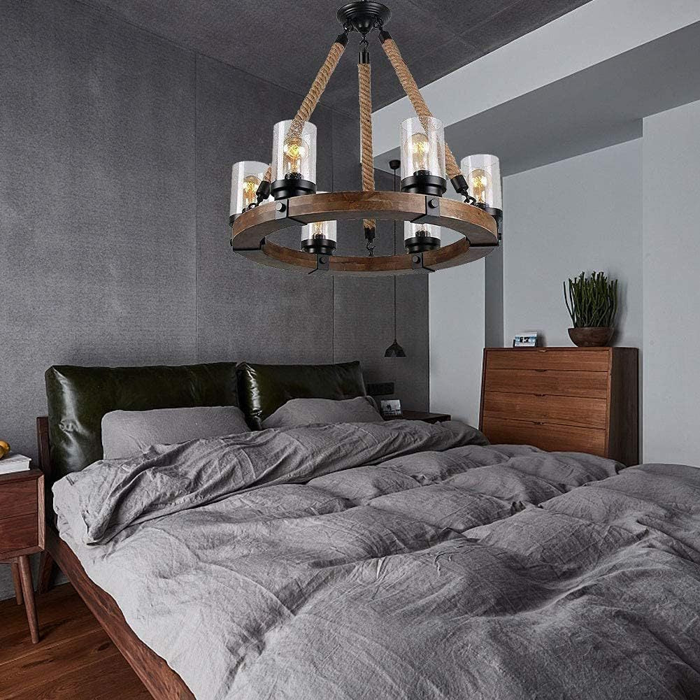 Freyza | Zomiria Wagenrad-Kronleuchter – Esszimmer Wohnzimmer