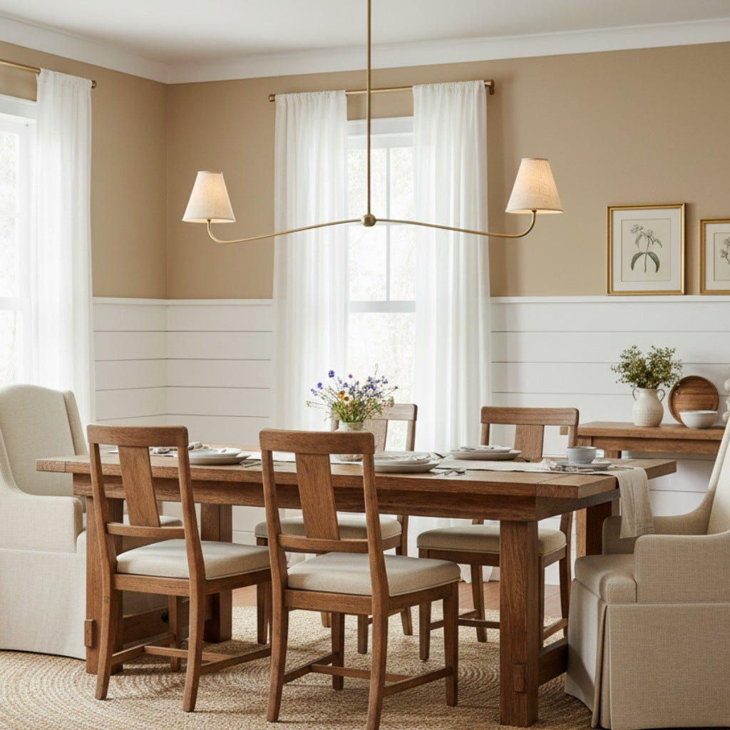 Freyza | Kronleuchter – Traditionelles Esszimmer, Wohnzimmer