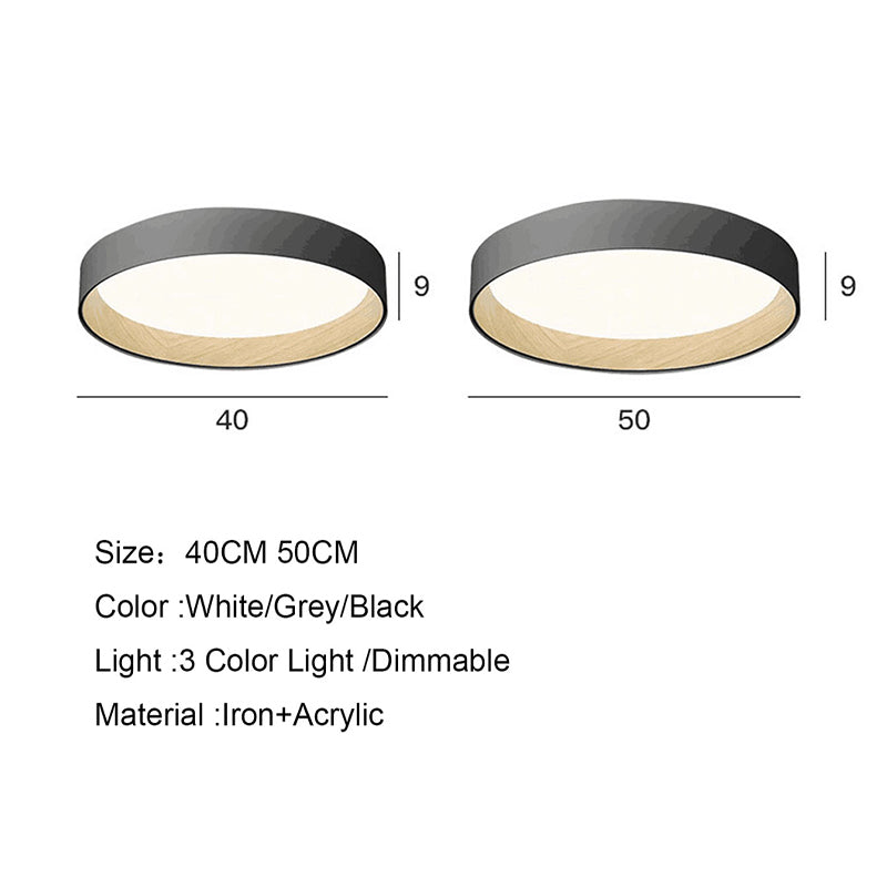 Freyza | Vuna Ceiling Flush Mount Ceiling Light – Bedroom Hallway Kitchen