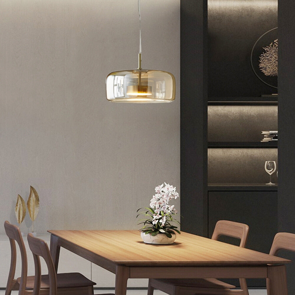 Freyza | June Morden Glass Glass Pendant Light – Kitchen Dining Room