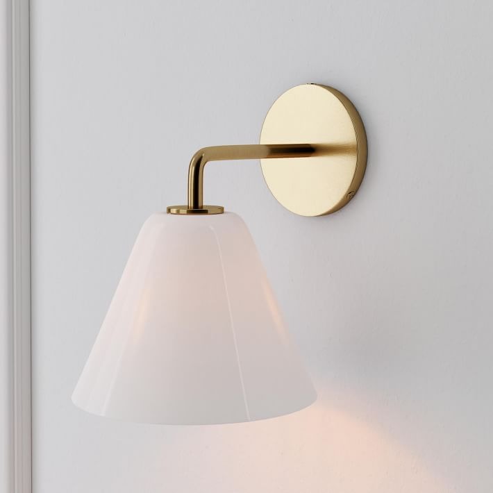 Freyza | Glas-Wandleuchte – Wohnzimmer Flur