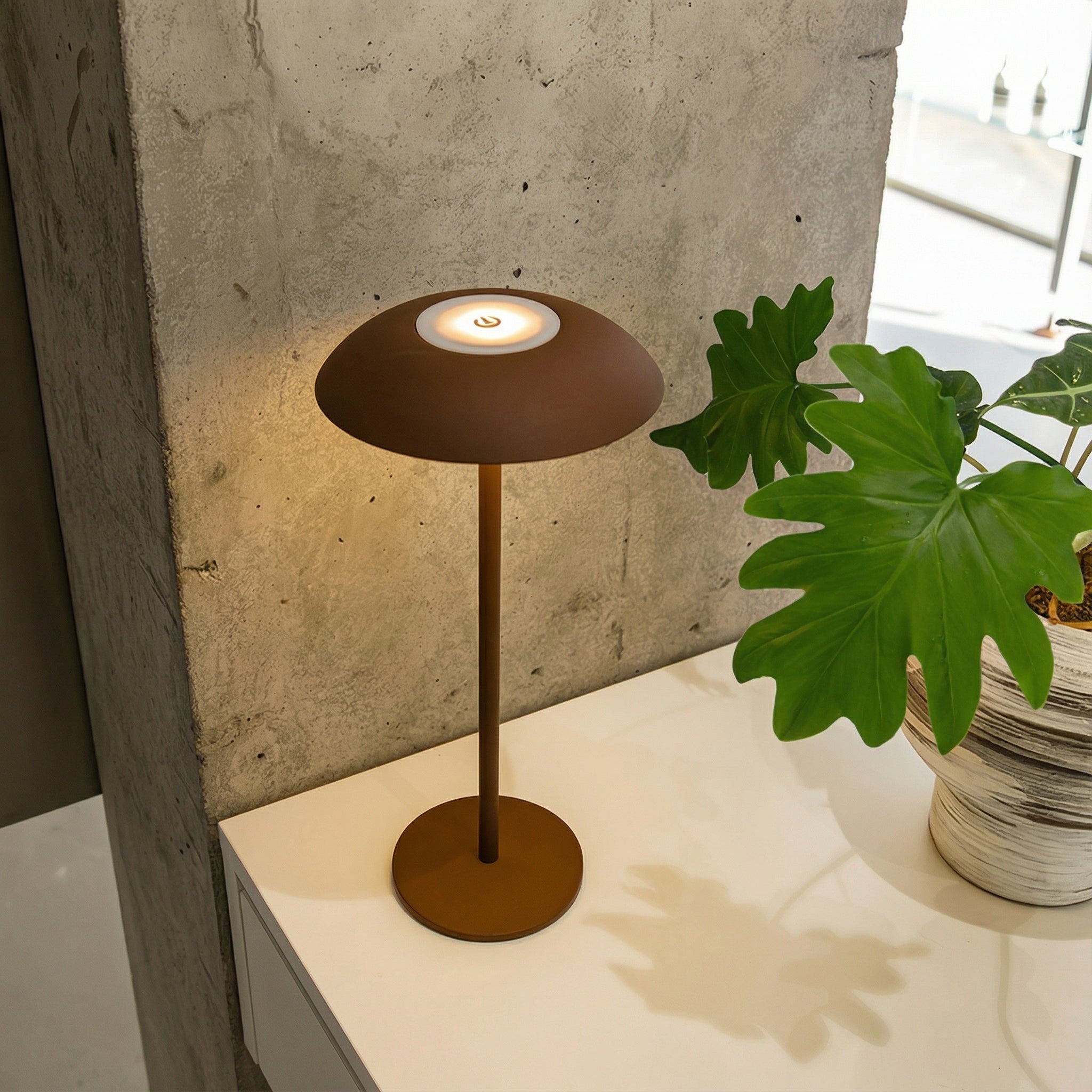 Freyza - LED Cordless Table Lamp Portable Touch Dimmable USB Rechargeable IP54 Waterproof 31cm / 12in 2600mAh