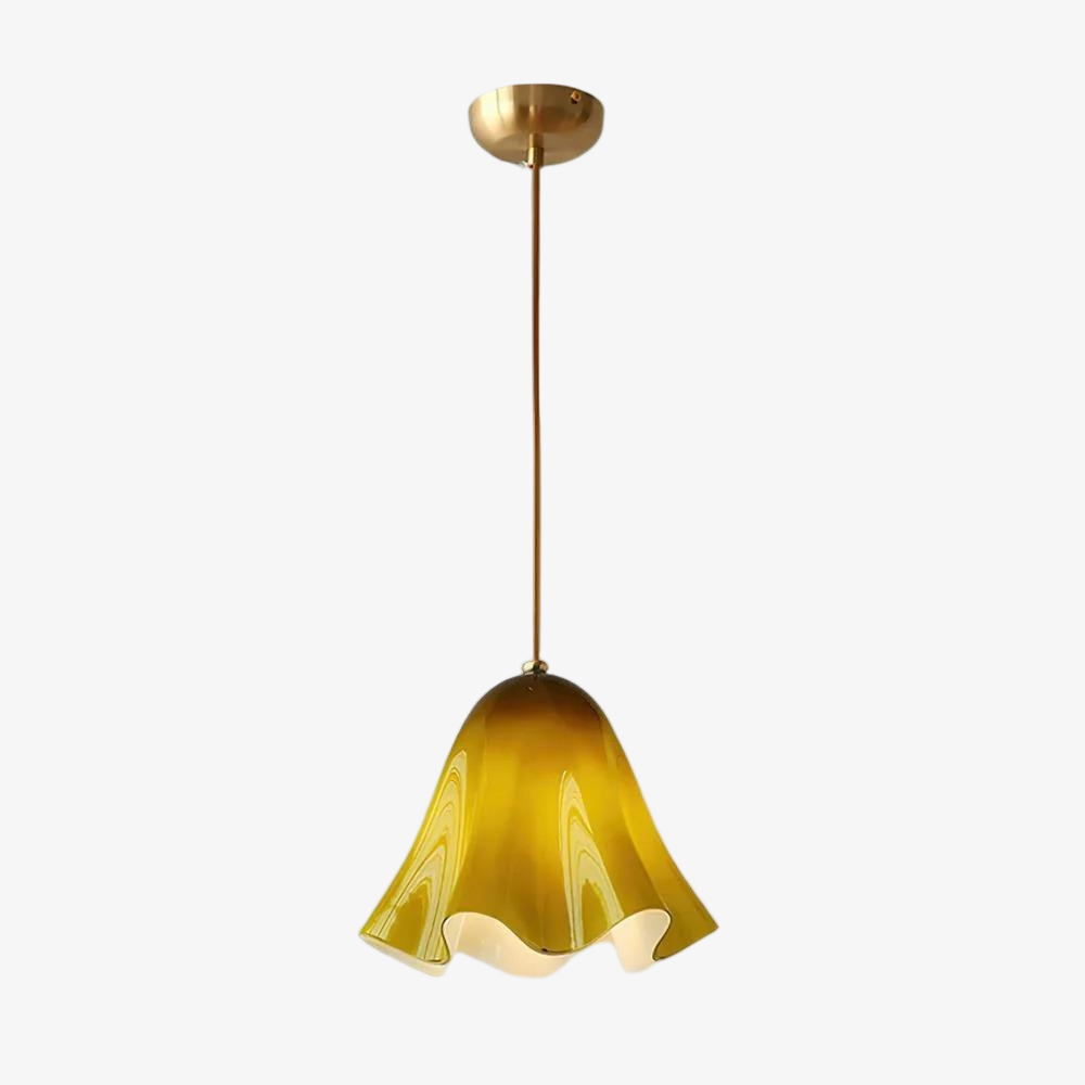 Freyza | Glass Ceiling Light – Modern Bedroom Living Room