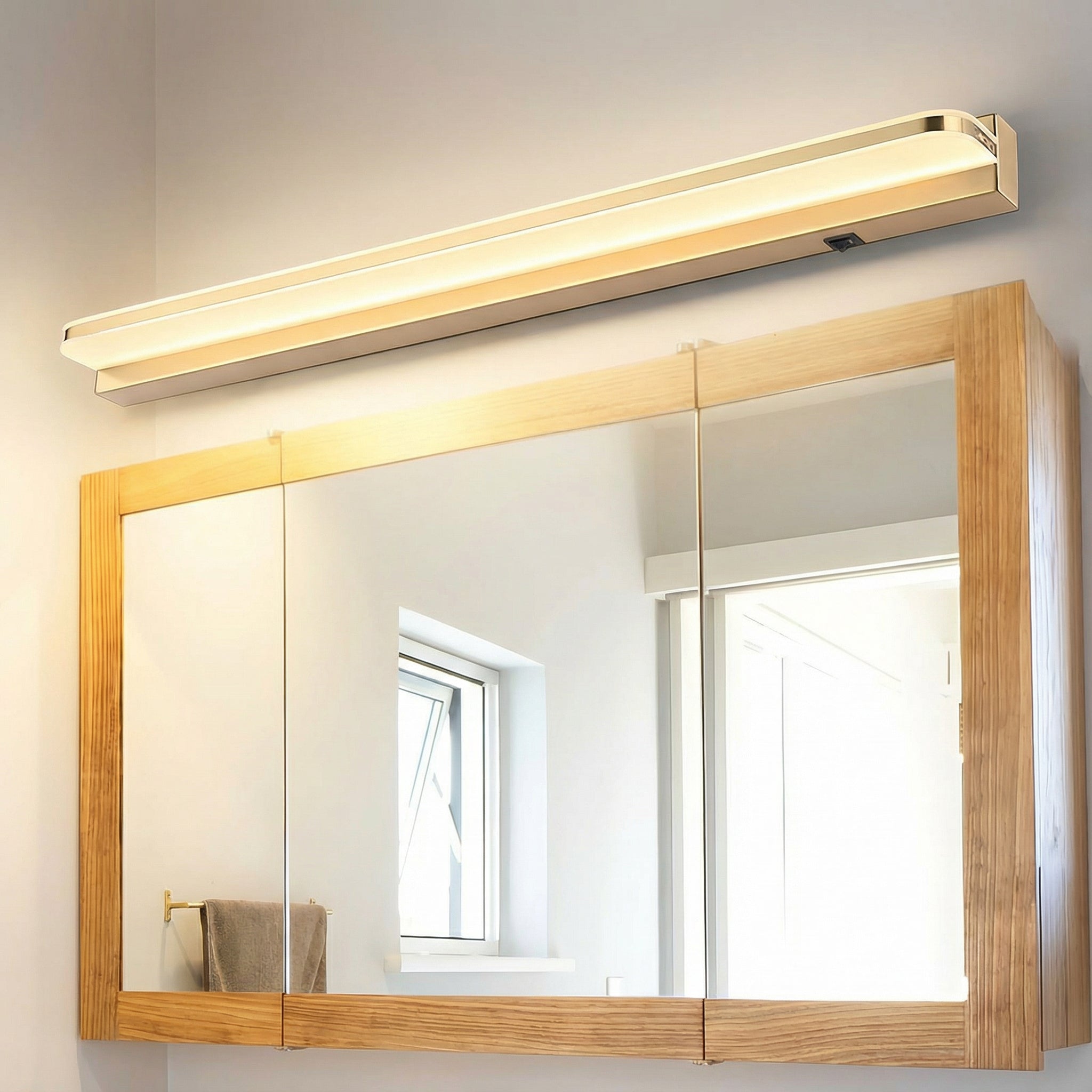 Freyza - LED Vanity Bar Light Linear Bathroom Mirror Sconce Waterproof 42cm-112cm 9W-24W