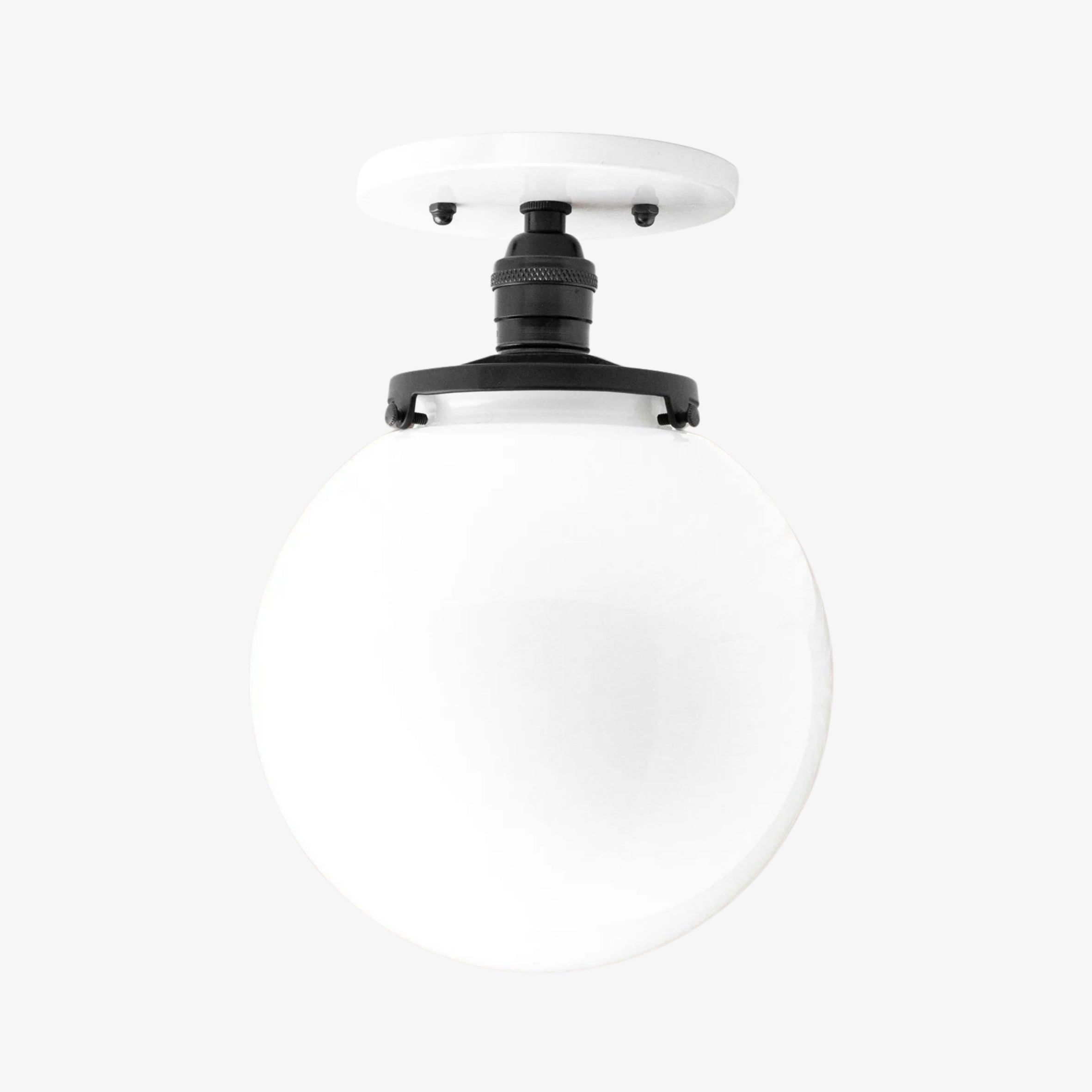 Freyza | Flache Deckenleuchte aus Glas – Schlafzimmer Küche
