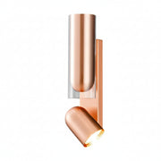 Freyza - Adjustable Wall Sconce | Cylinder Rotatable Iron GU10 30cm / 12in Up Down - Bedside Reading Light
