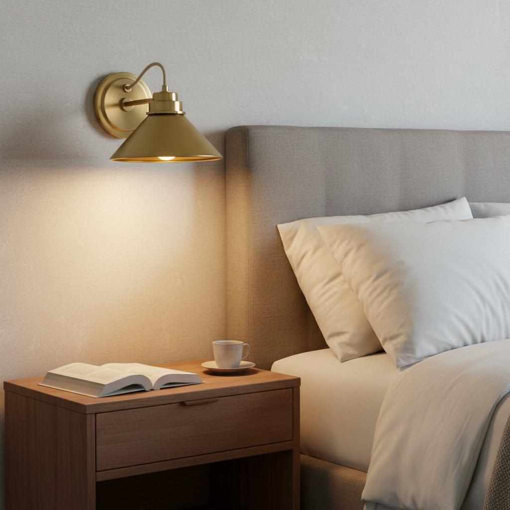 Freyza | Glas-Wandleuchte – Schlafzimmer, Flur