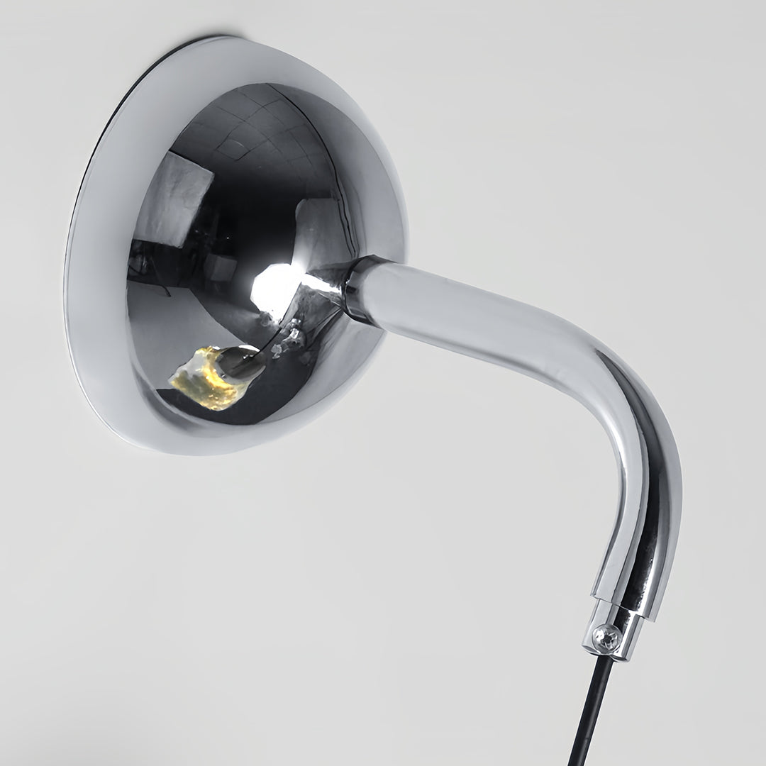 Freyza - LED Wall Sconce – Art Deco Iron White Gold Silver Rose Gold (3-Step Dimming & 13x20cm)