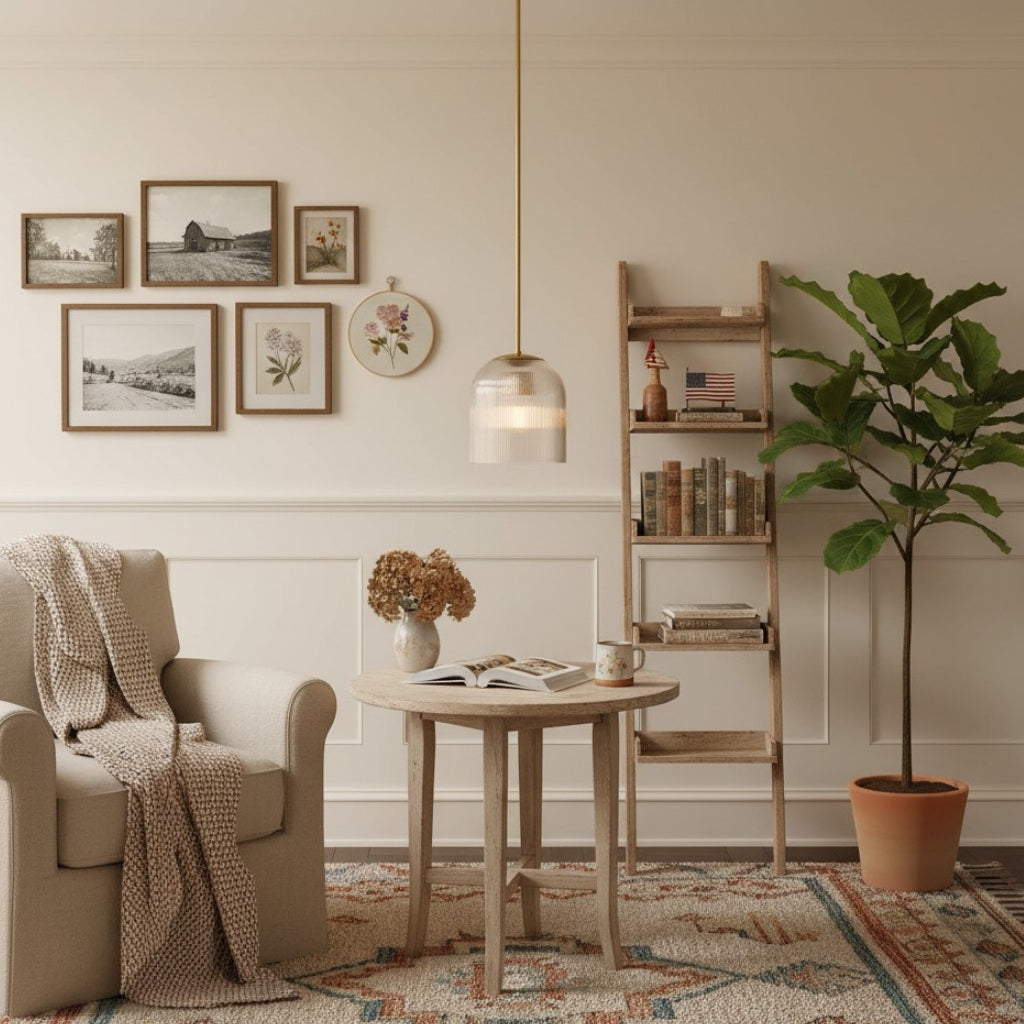 Freyza | Glas-Pendelleuchte mit 1 Lichtquelle – Küche, Esszimmer