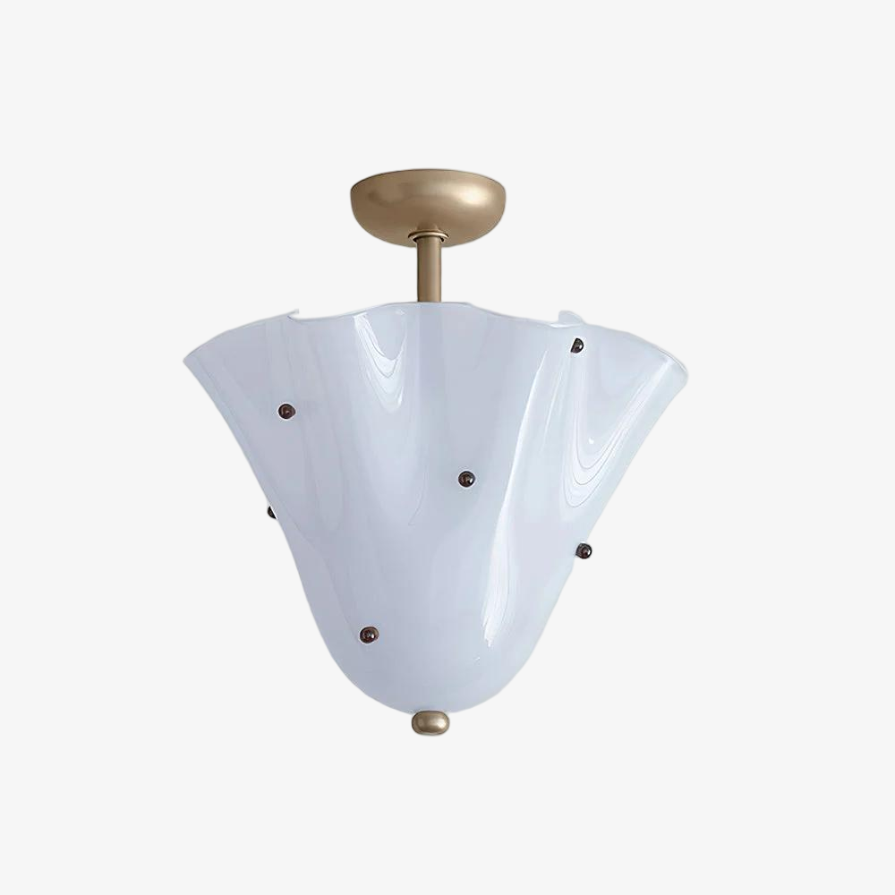 Freyza | Deckenleuchte aus Glas – modernes Schlafzimmer und Wohnzimmer