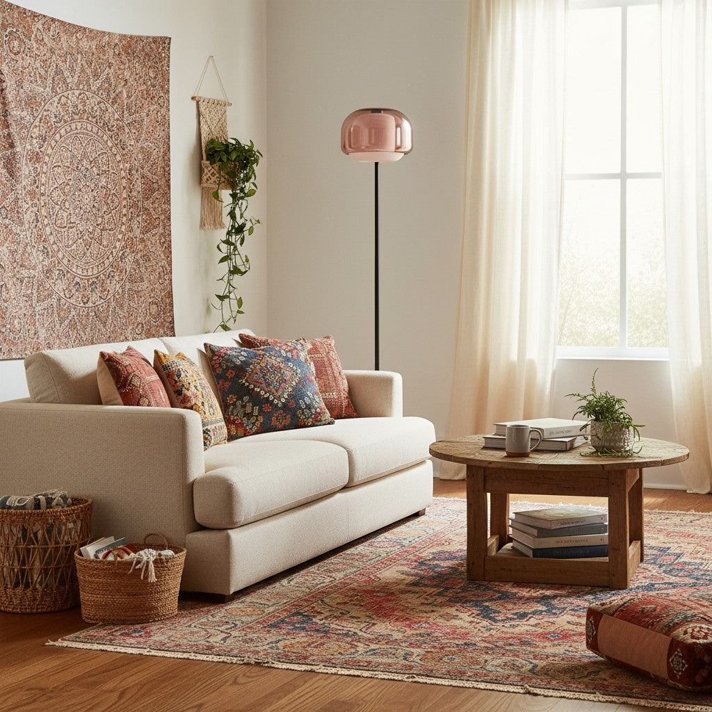 Freyza | Glass Floor Lamp – Modern Living Room Bedroom