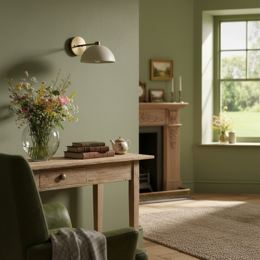 Freyza | Messing-Wandleuchte – Schlafzimmer, Flur