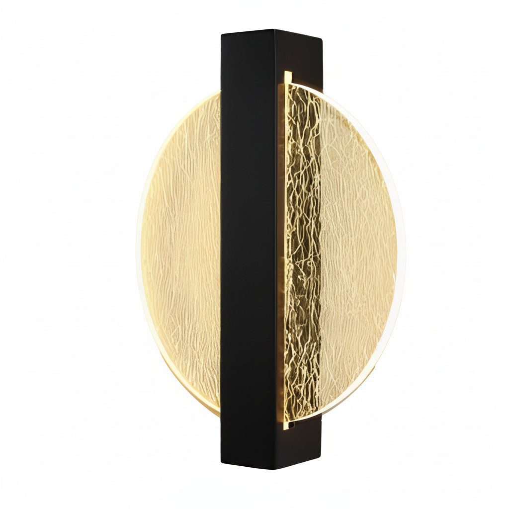 Freyza - LED Wall Sconce Light – Modern Nordic Geometric Acrylic Bedside (25x20cm / 9.8x7.9in)