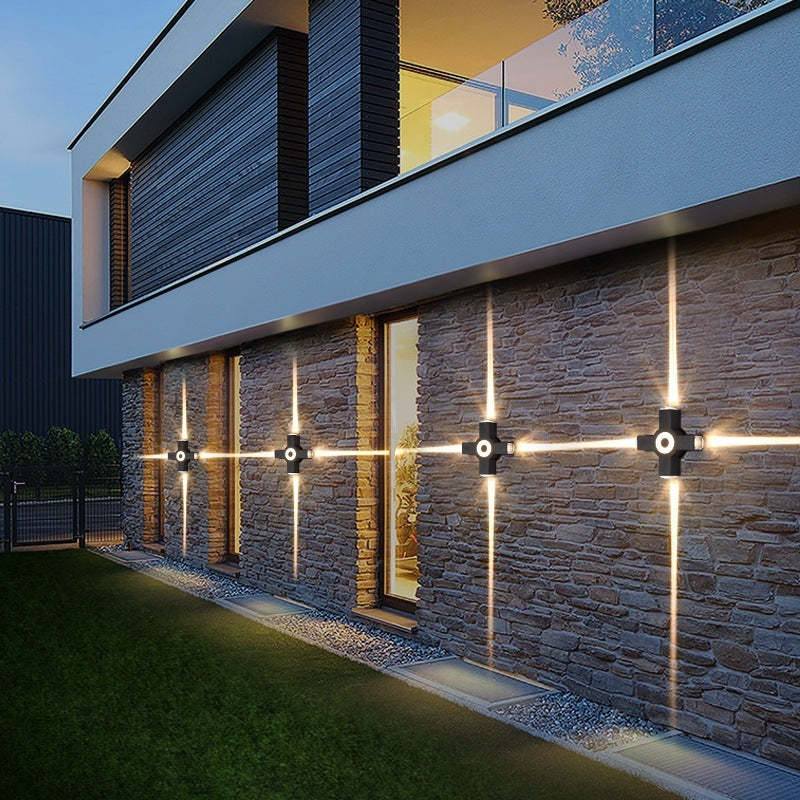 Freyza | Ovelo moderne, wasserdichte Außenwandleuchte für Garten und Veranda – moderne Außenbeleuchtung