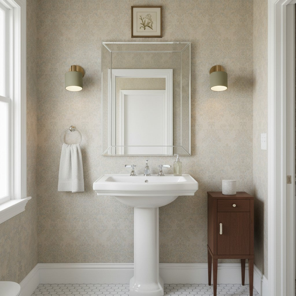 Freyza | Kiln Porcelain Metal Wall Sconce