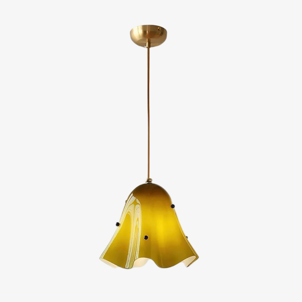 Freyza | Glass Ceiling Light – Modern Bedroom Living Room
