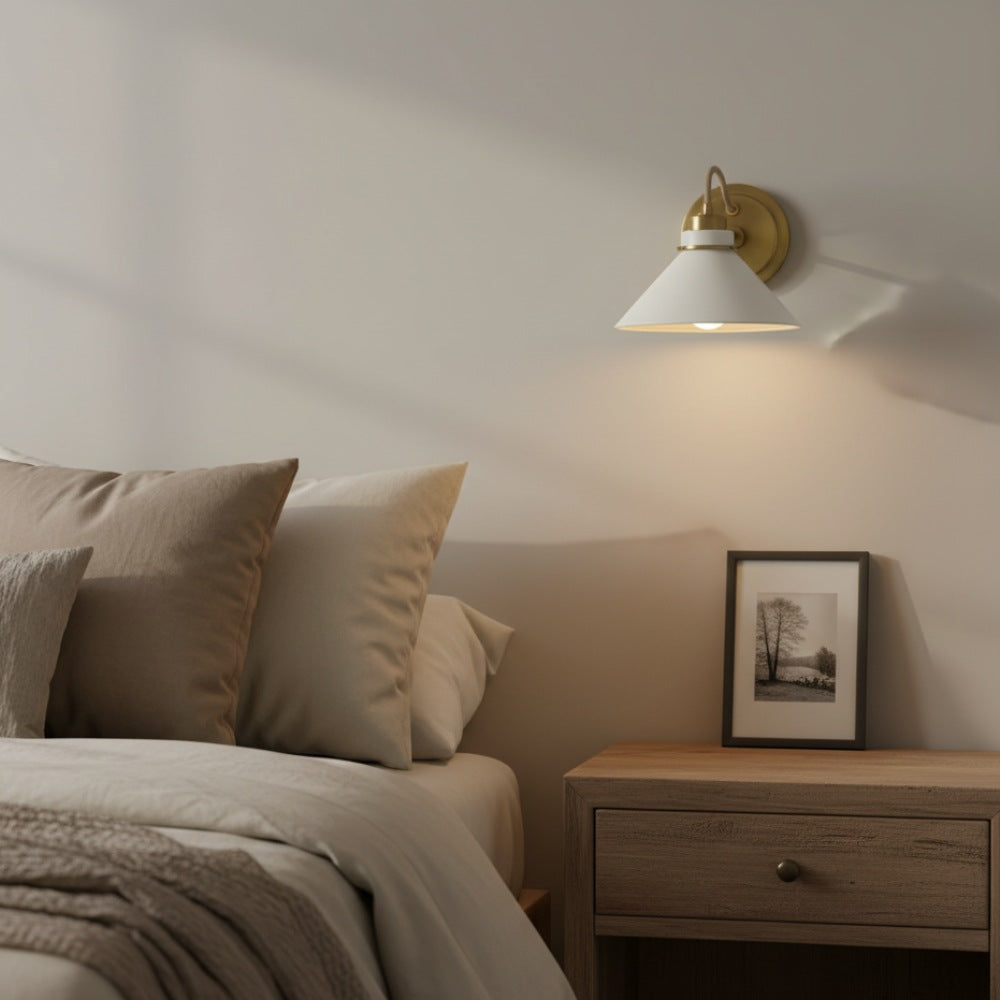 Freyza | Glas-Wandleuchte – Schlafzimmer, Flur