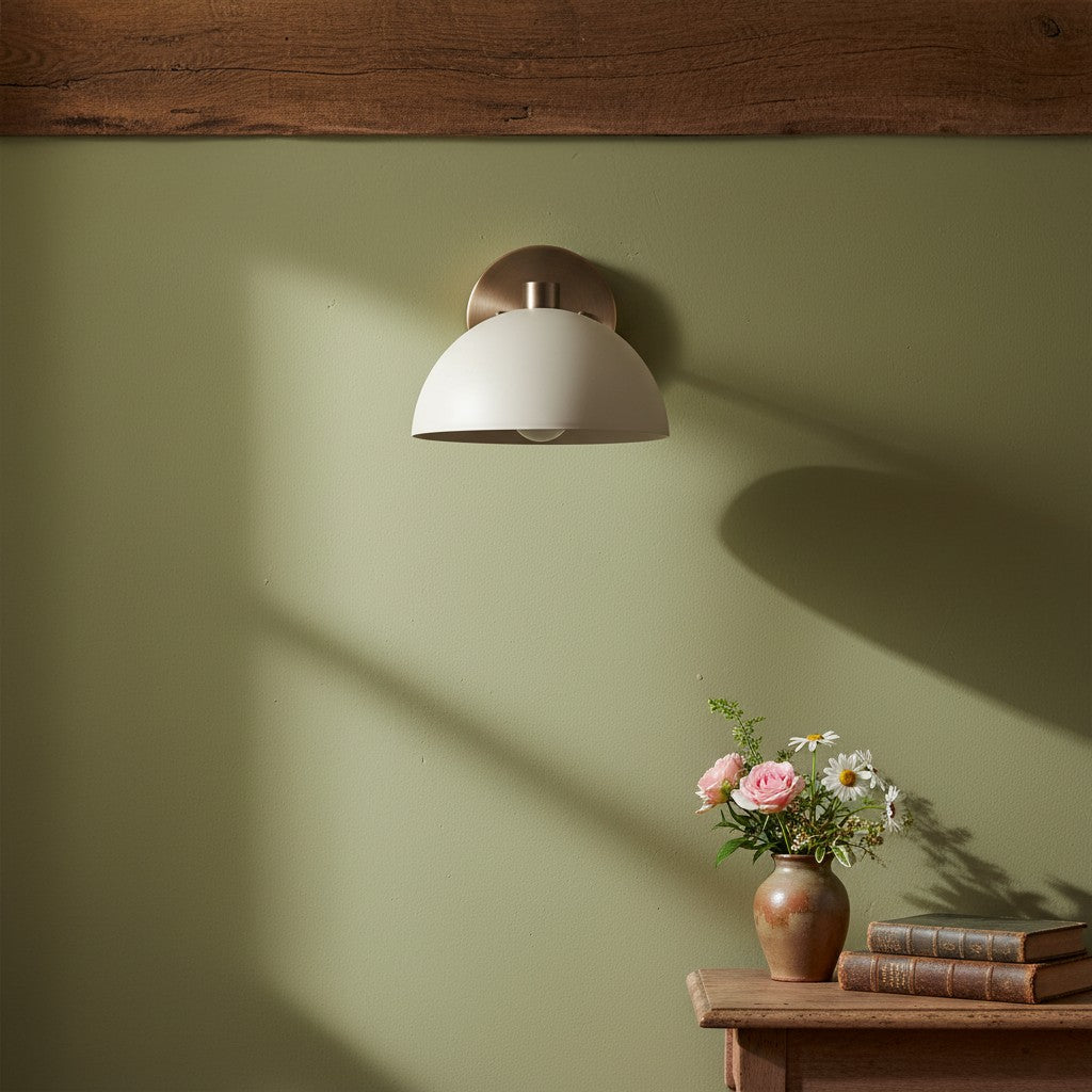 Freyza | Messing-Wandleuchte – Schlafzimmer, Flur