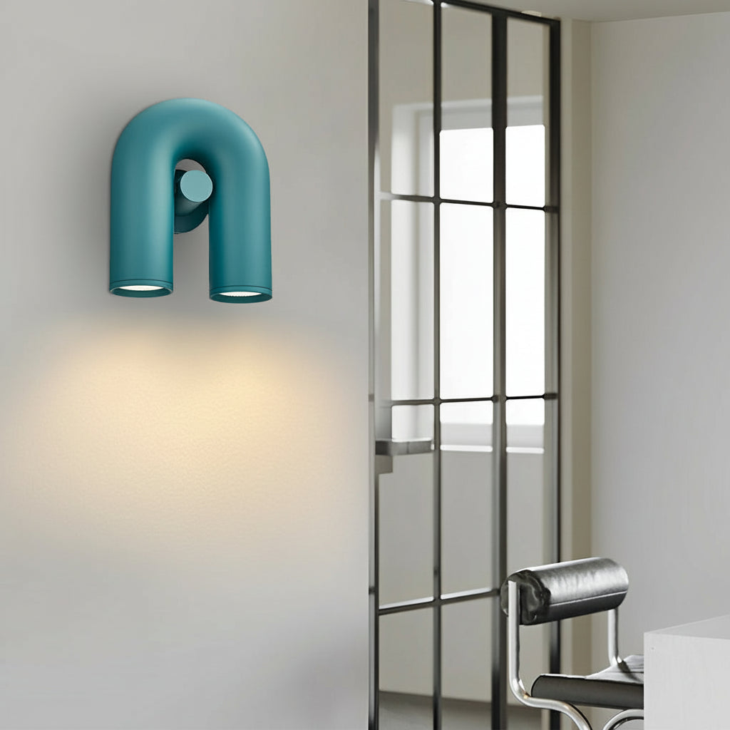 Freyza - Drehbare U-förmige Wandleuchte - Nordische verstellbare LED-Leuchte (90° Drehung)