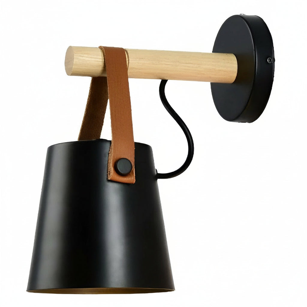 Freyza - Modern Nordic Plug-In Swing Arm Wall Sconce – Adjustable Iron Bedside Reading Light