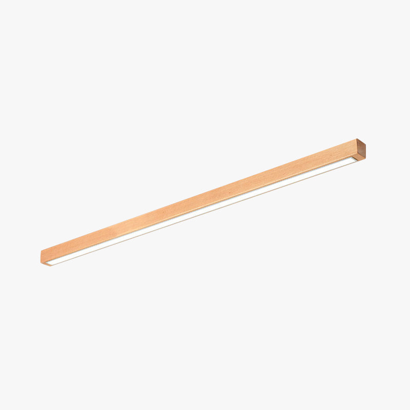 Freyza | Plafonnier en bois affleurant – Chambre, couloir, cuisine