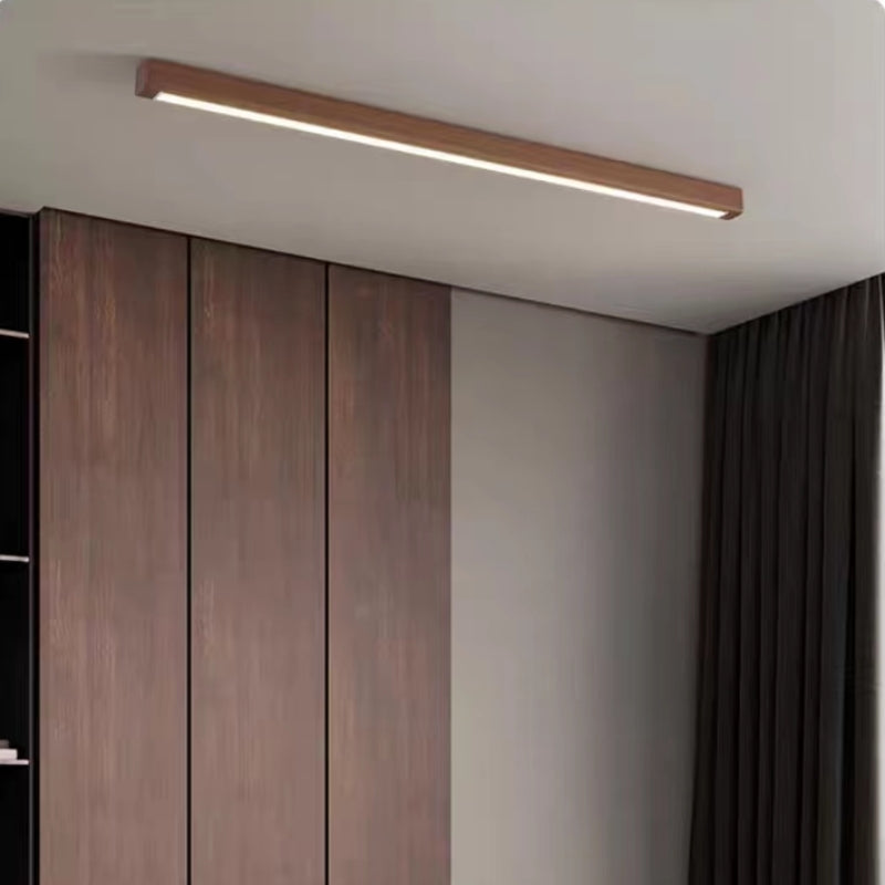 Freyza | Plafonnier en bois affleurant – Chambre, couloir, cuisine