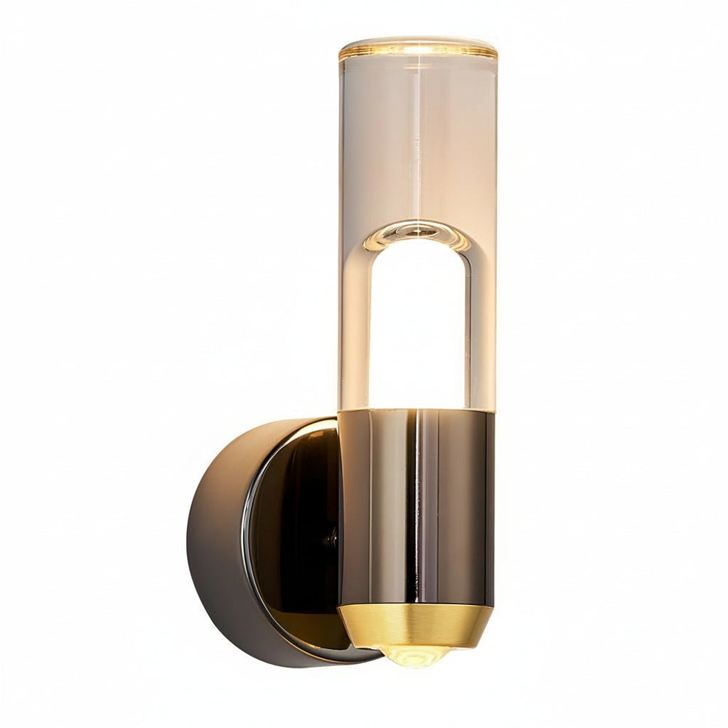 Freyza - Dimmbar Acryl LED-Wandleuchte Modern Streifen Gold Schwarz 3-Farben