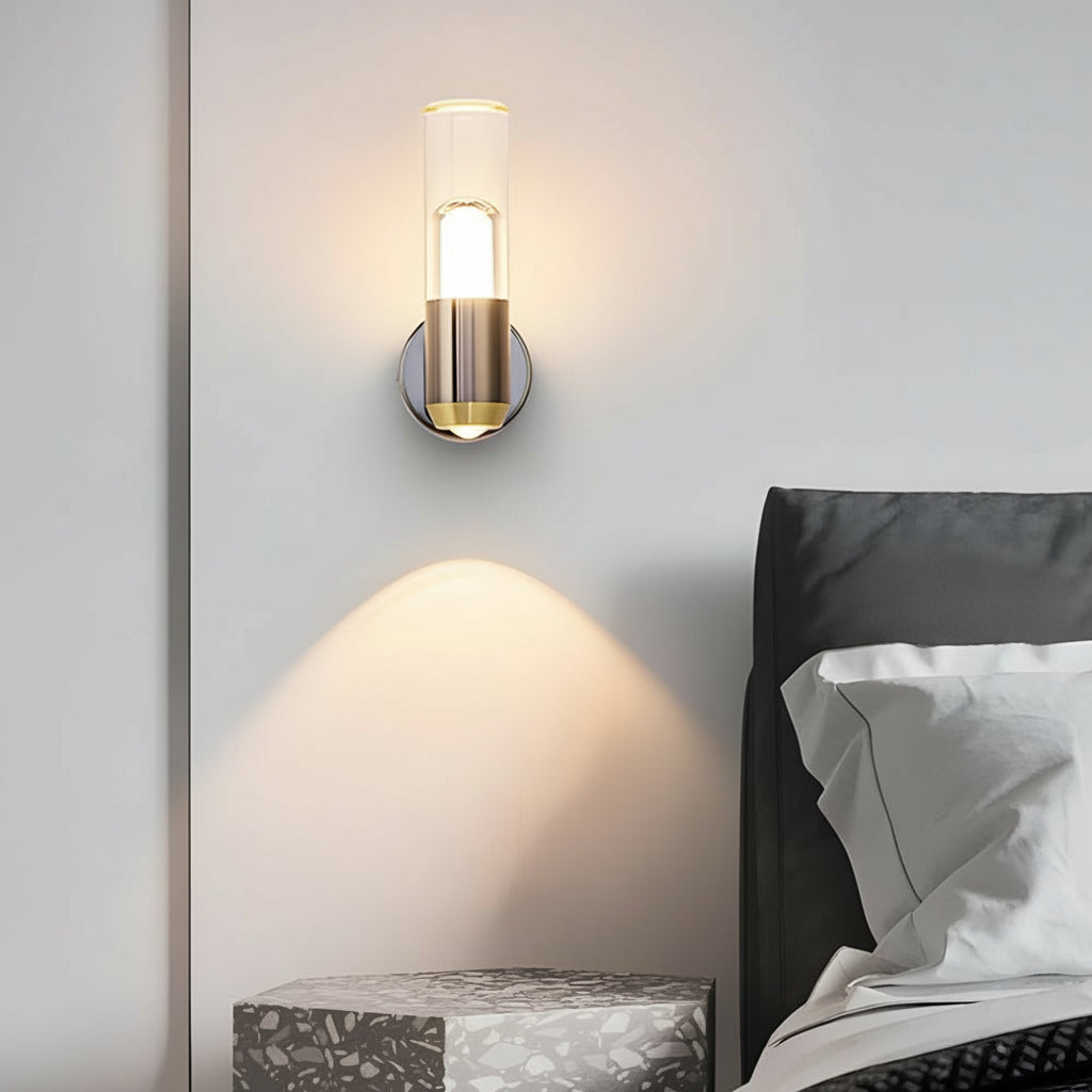Freyza - Dimmbar Acryl LED-Wandleuchte Modern Streifen Gold Schwarz 3-Farben