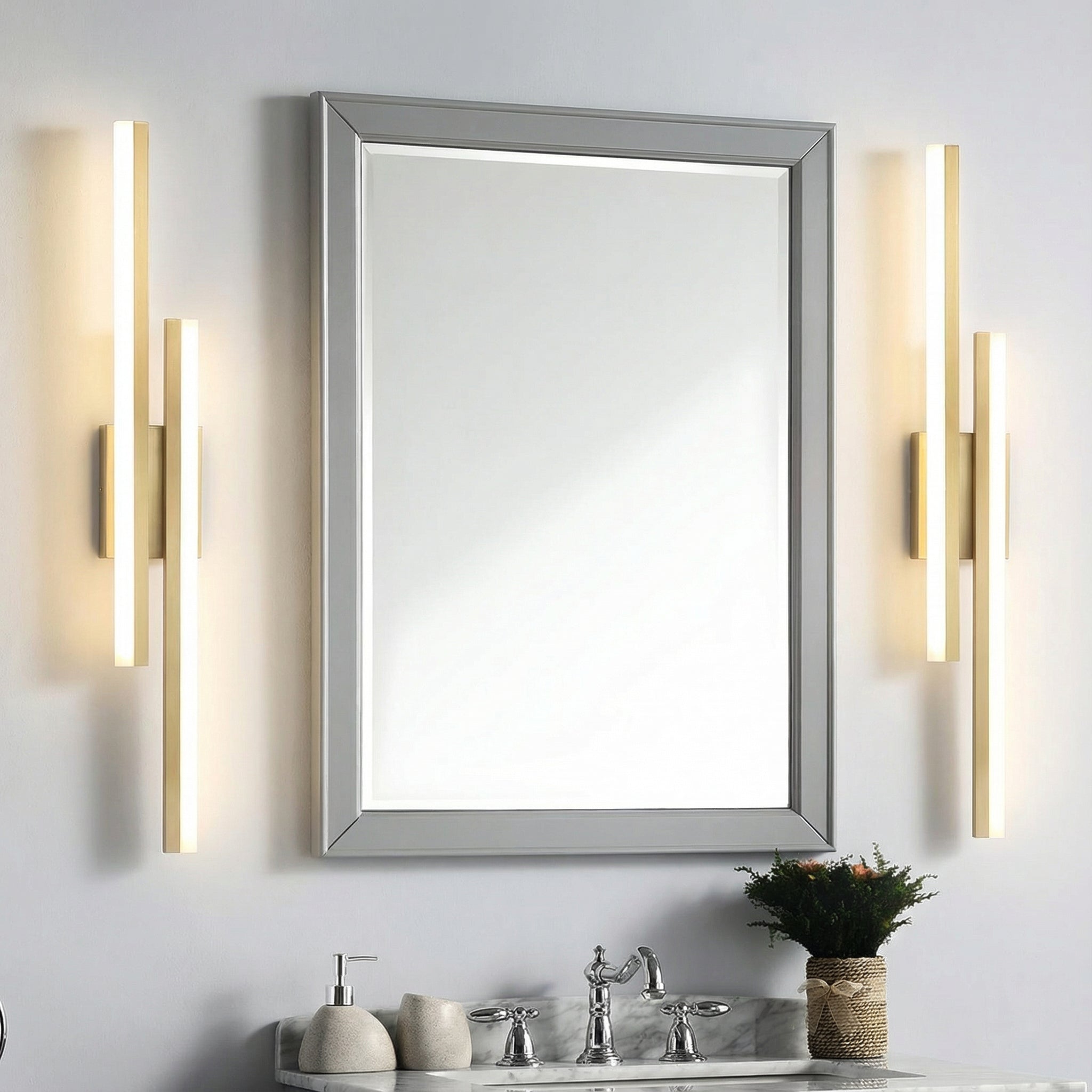 Freyza - Linear LED Wall Sconce Modern Minimalist Nordic Aluminum 50-65cm