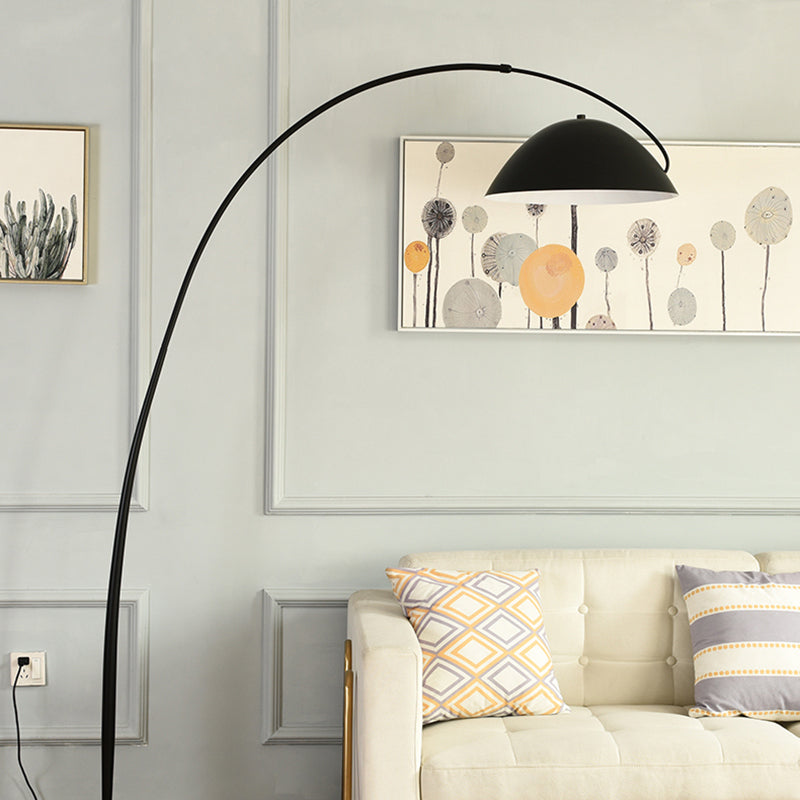 Freyza | Lampadaire noir – Salon Chambre à coucher