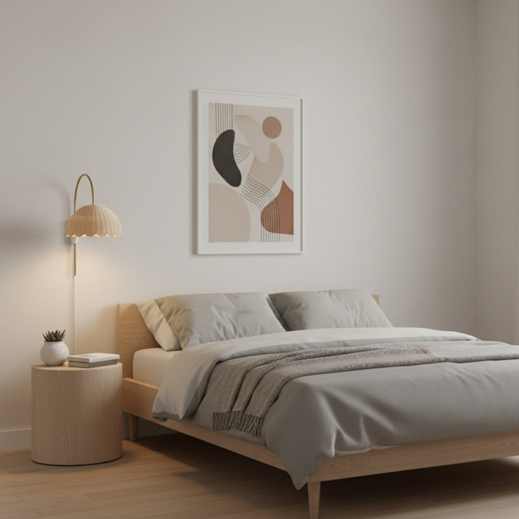 Freyza | Rattan-Wandleuchte – Schlafzimmer, Flur