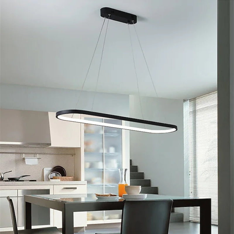 Freyza | Suspension ovale minimaliste Junel – Cuisine et salle à manger minimalistes