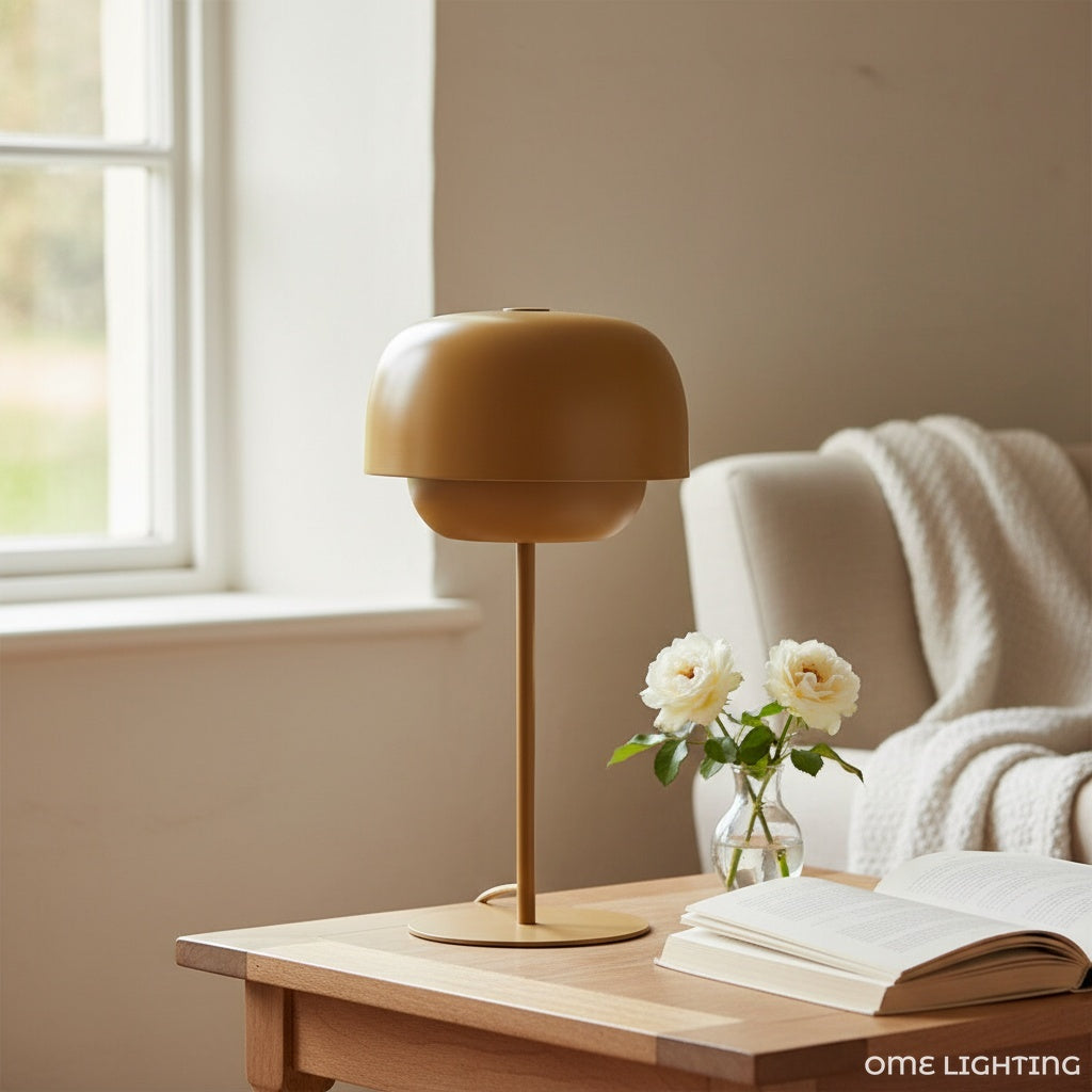 Freyza | Tischlampe – Zeitgemäße Nachttischlampe fürs Schlafzimmer