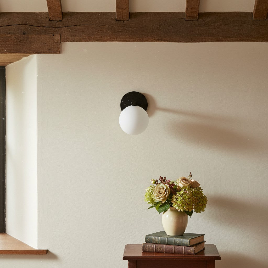 Freyza | Glas-Wandleuchte – Modernes Wohnzimmer und Flur