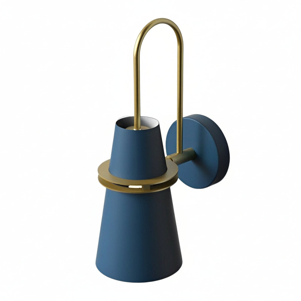 Freyza - Moderne nordische kreative Eisen-Wandleuchte – Minimalistische matte Metall-Wandlampe (E26/E27)