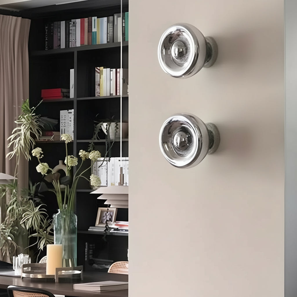 Freyza - Modern Lava Glass LED Wall Sconce – Creative Melting Art Wall Light (Gold/Silver/Rose Gold)