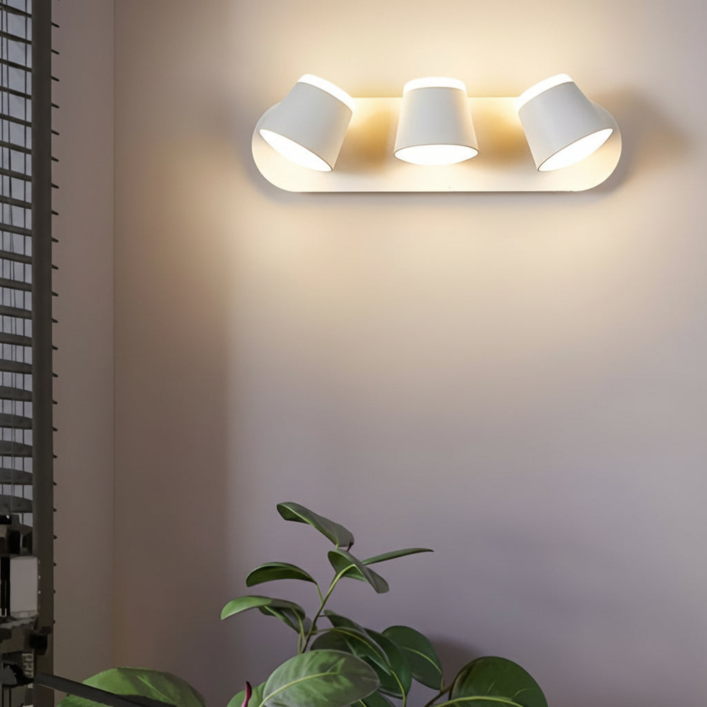 Freyza - LED Wall Sconce – Adjustable Up Down Light Black Aluminum (13cm / 5in)