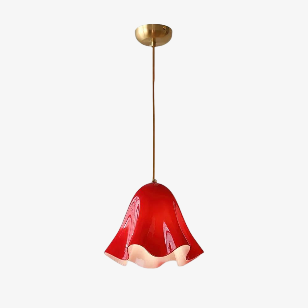 Freyza | Glass Ceiling Light – Modern Bedroom Living Room