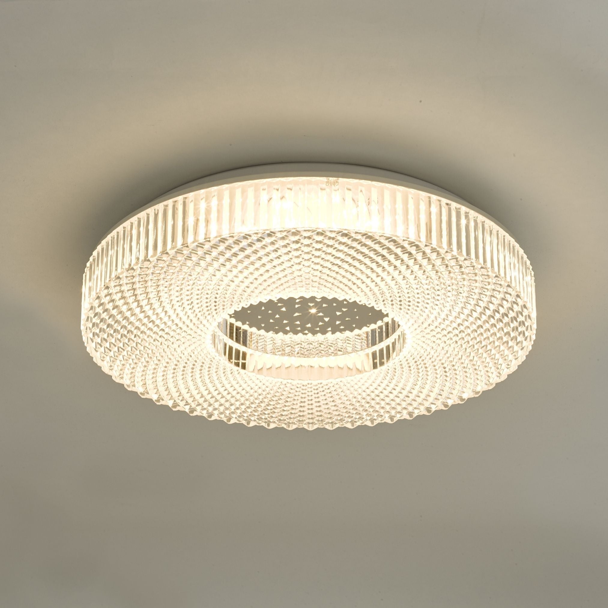CimonaCrystal | Elegant Modern LED Flush Mount Ceiling Light Fixture 1