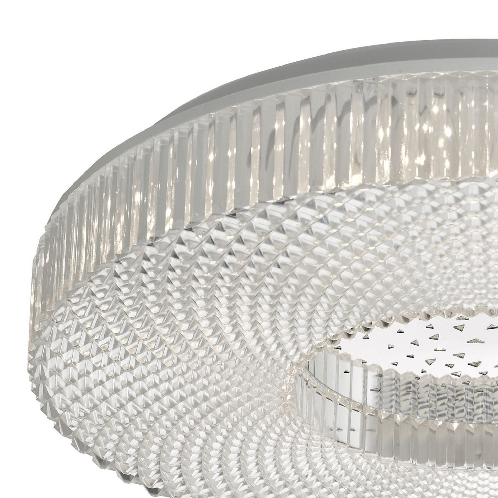 CimonaCrystal | Elegant Modern LED Flush Mount Ceiling Light Fixture 4