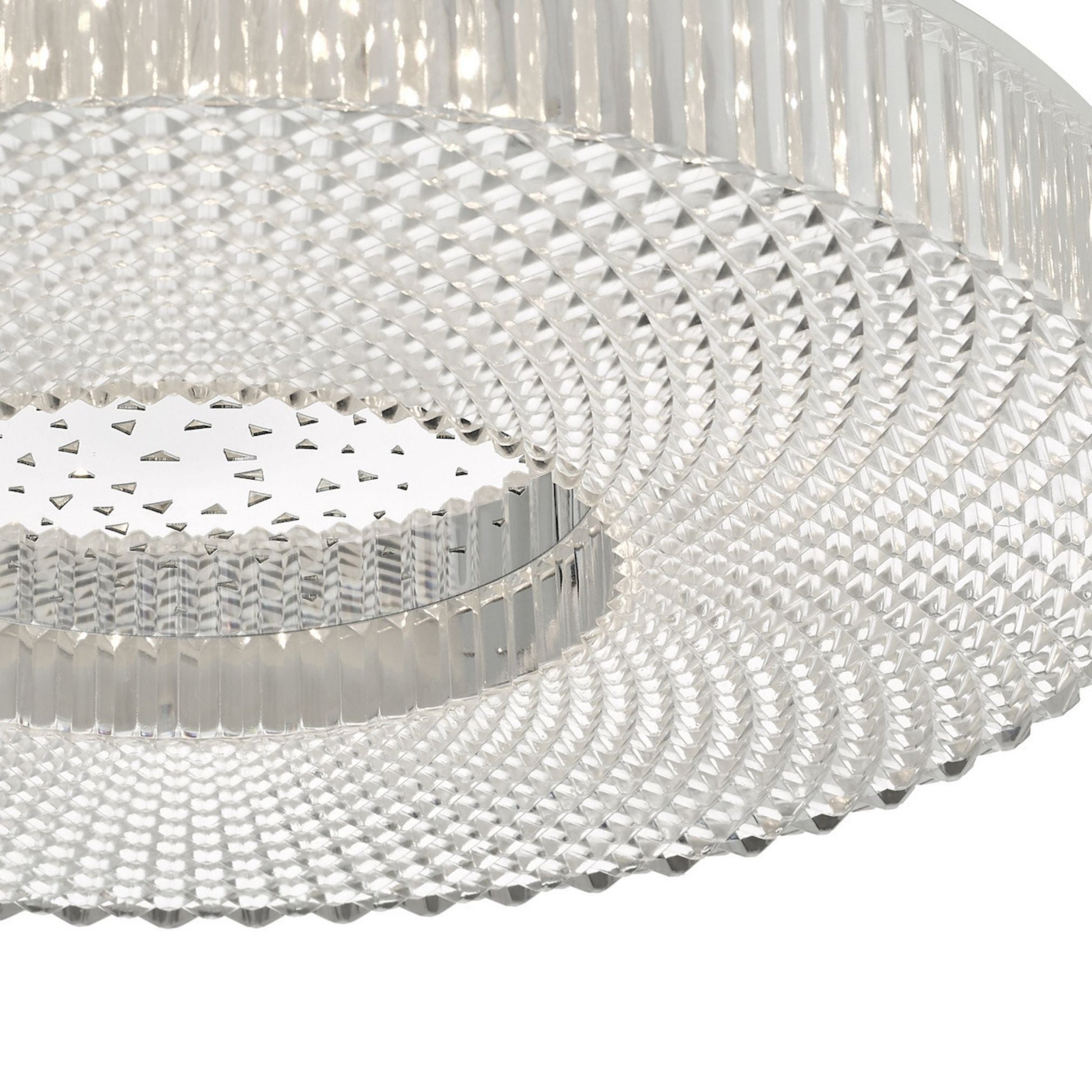 CimonaCrystal | Elegant Modern LED Flush Mount Ceiling Light Fixture 5