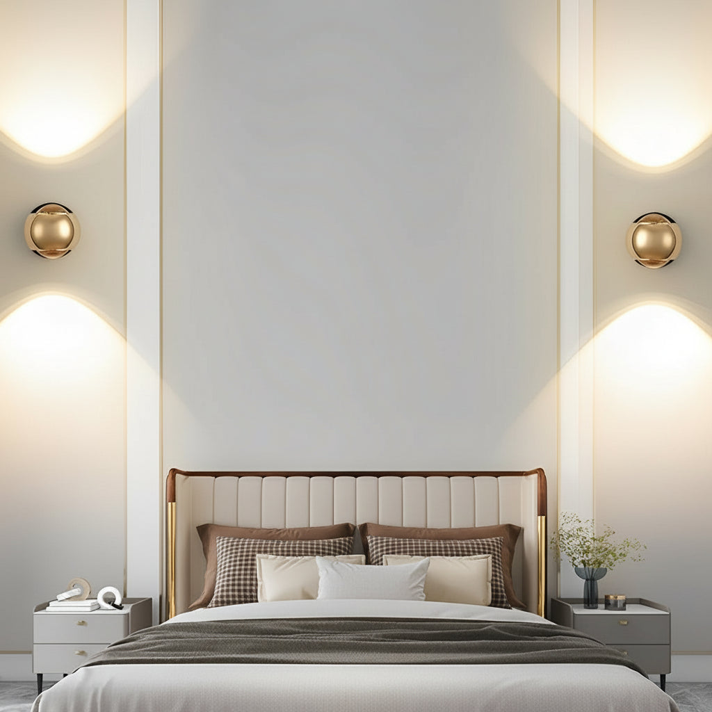 Freyza - LED Wall Washer Sconce | Round Up Down Aluminum 7W 10cm / 4in Modern Art Gallery Light