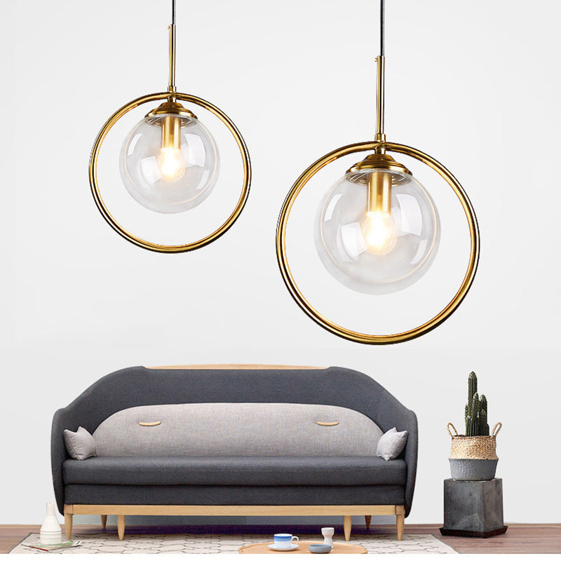 Suspension en verre Freyza | Zoey – Luminaire suspendu en verre pour cuisine et salle à manger