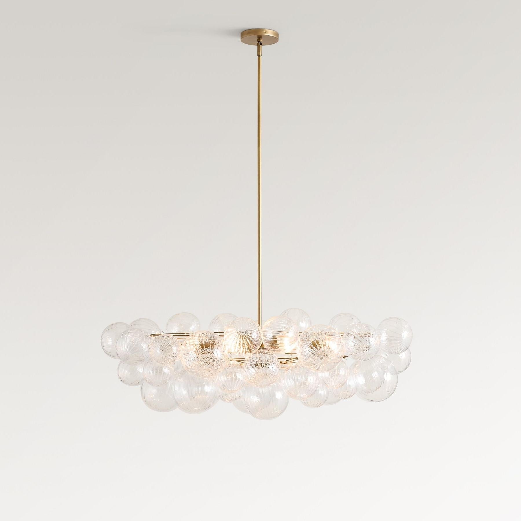 Freyza | Glass Chandelier – Dining Room Living Room