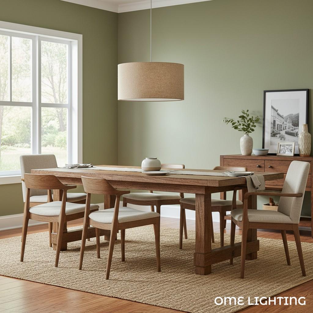 Freyza | Linen Pendant Light – Kitchen Dining Room
