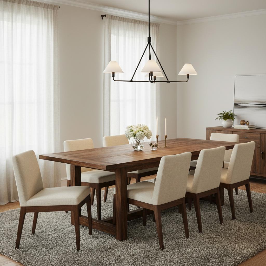 Freyza | Vector Brass Fabric Chandelier