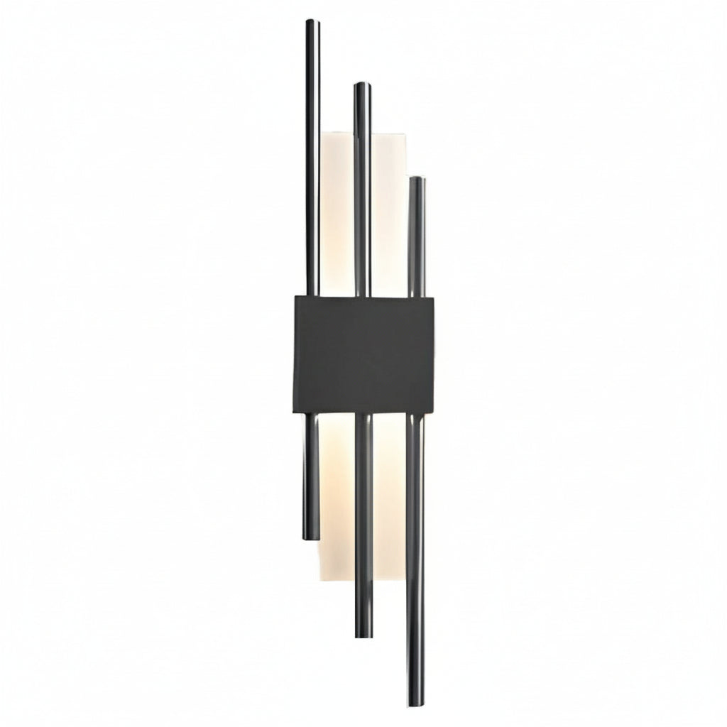 Freyza - Postmoderne Kupfer-Wandleuchte - Auf-/Abwärts LED Kunstdekor-Leuchte - 2-flammig/4-flammig - 3000K