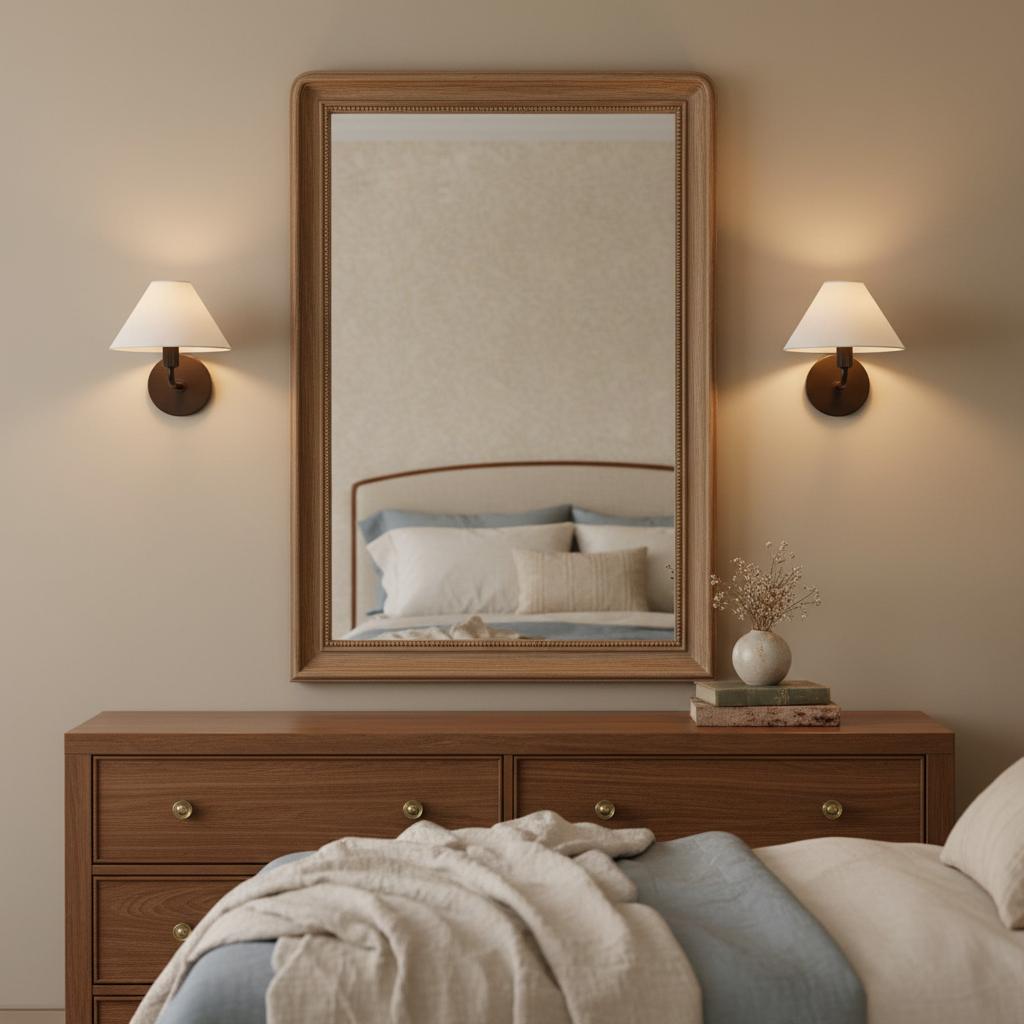 Freyza | Vector Fabric Brass Wall Sconce