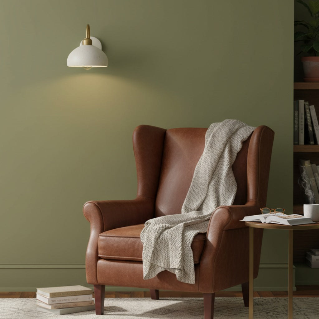 Freyza | Brass Ceramic Wall Light – Bedroom Hallway