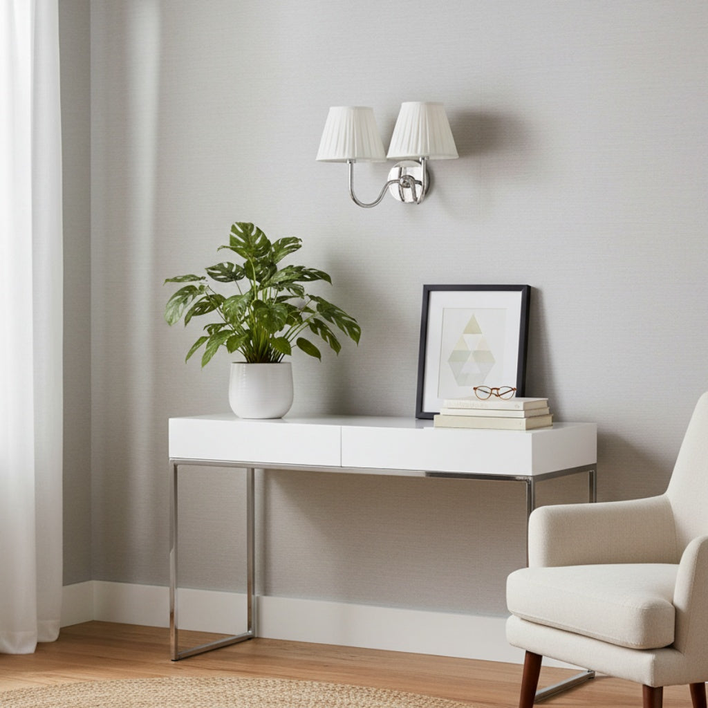 Freyza | Applique murale en laiton et lin Grace